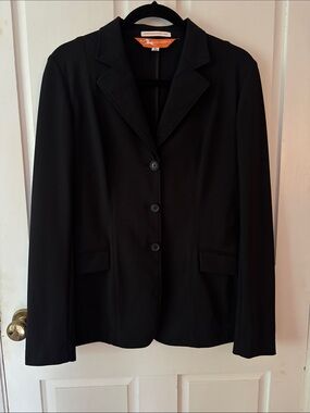 RJ Classics Black show coat orange label